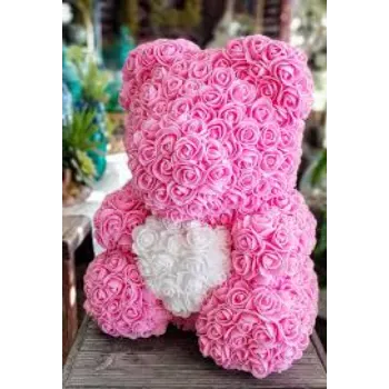 Teddy Bear Pink Rose